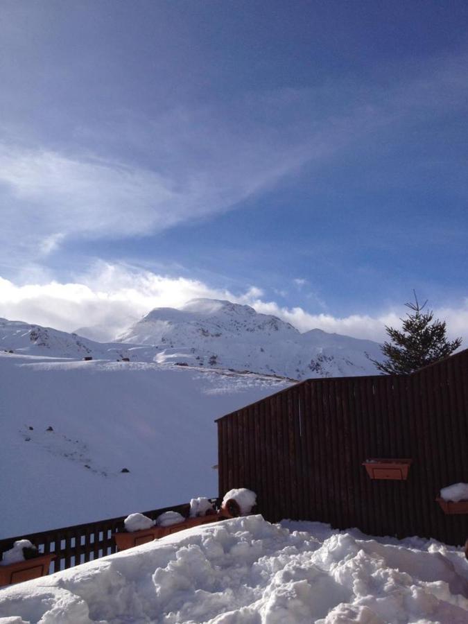 Bajo Con Terraza Y Vistas A Las Montana En Formigal Buitenkant foto